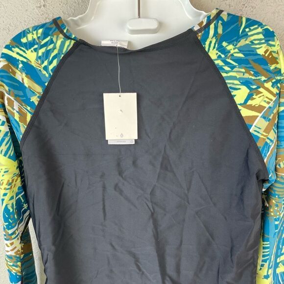 NWT Volcom Lend A Palm Swim Top Size L - Picture 4 of 5